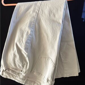 Charter Club Beige Lexington Straight Pants